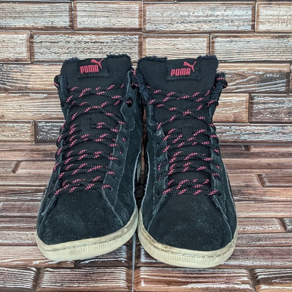 Puma fleece Lined Mid Suede - Women's 9_5
